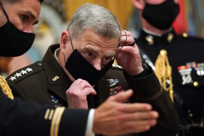 Mark Milley | Preventivno je v karanteni tudi načelnik generalštaba oboroženih sil ZDA Mark Milley. | Foto Reuters