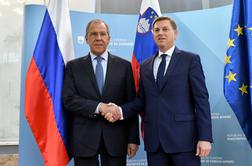 Cerar in Lavrov potrdila dobro sodelovanje med Slovenijo in Rusijo