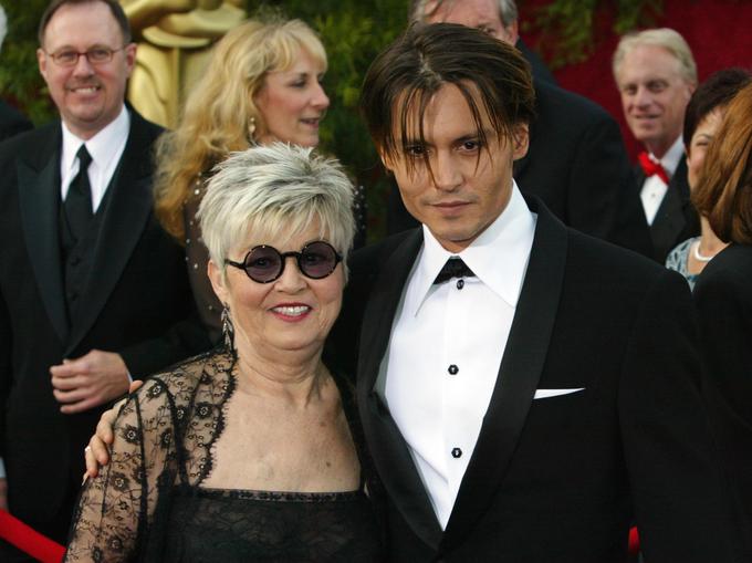 Johnny Depp z mamo Betty Sue | Foto: Getty Images