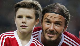 Najmlajši Beckhamov sin po maminih stopinjah?