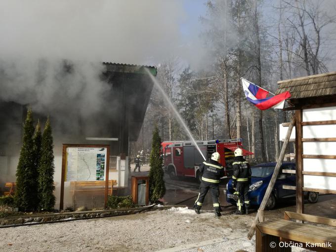 Požar, Gostilna Pod žičnico | Foto: Občina Kamnik