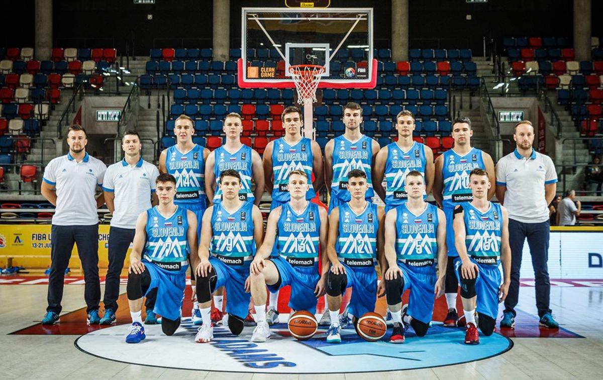 Slovenska košarkarska reprezentanca U20 | Foto KZS