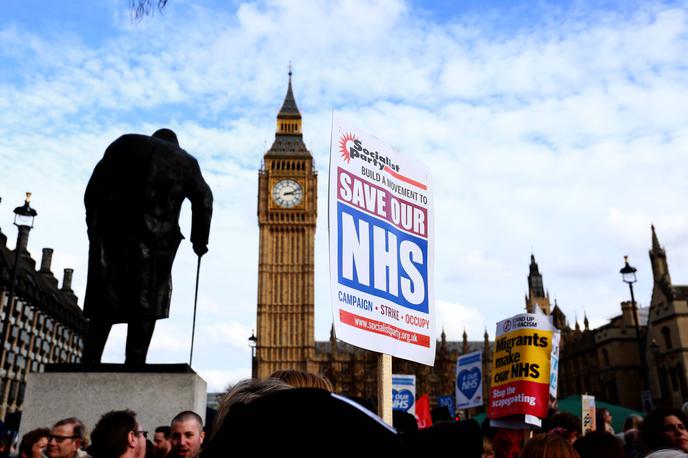 NHS Velika Britanija | Težave imajo številni zdravstveni sistemi po Evropi, tudi britanski. | Foto Guliverimage