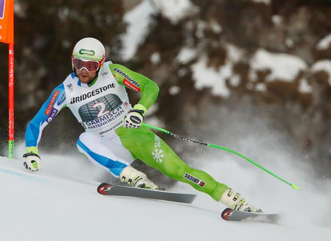 Boštjan Kline se bo v Garmisch-Partenkirchen vrnil prihodnji teden. | Foto: Reuters