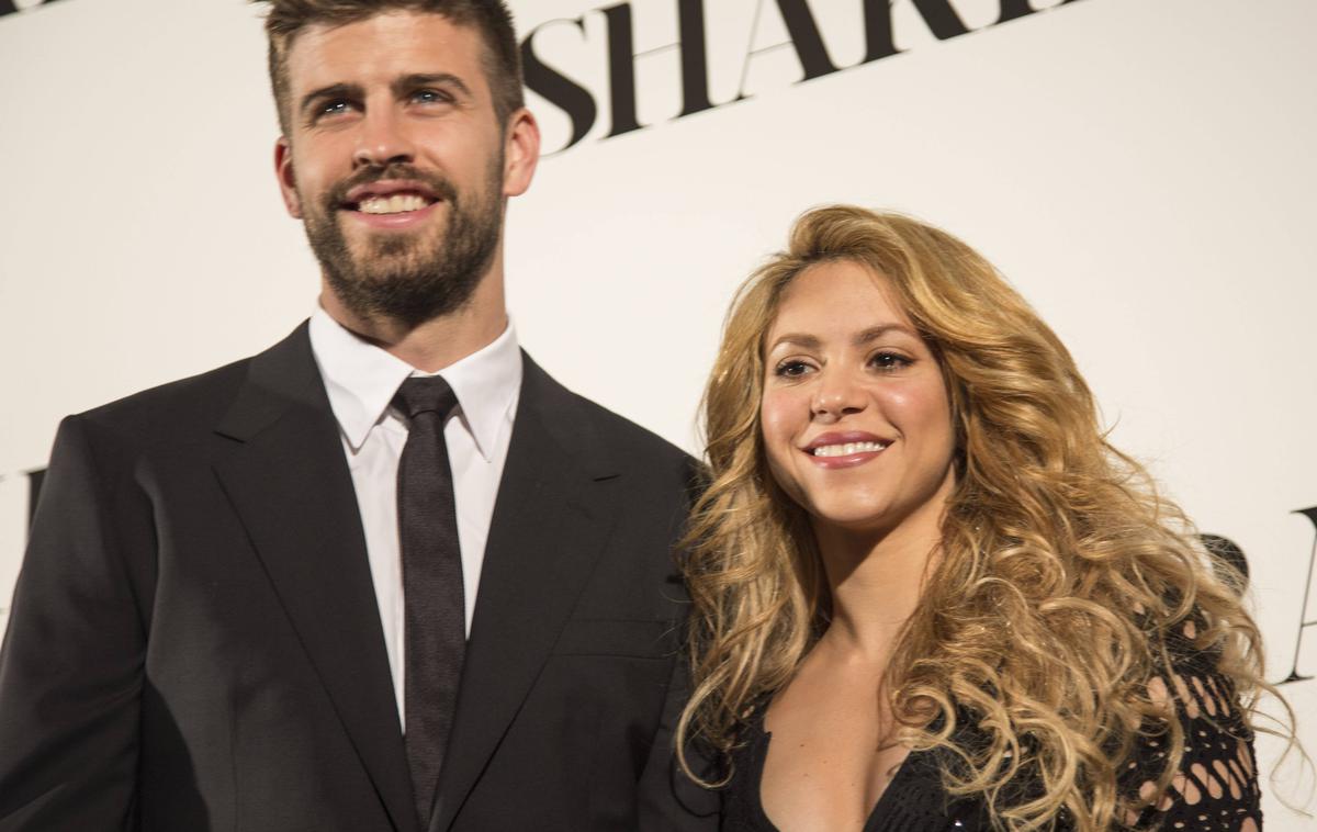 Pique in Shakira | Pique in Shakira sta se razšla po 11 letih skupnega življenja, potem ko naj bi jo prevaral s 23-letno študentko. | Foto Guliverimage