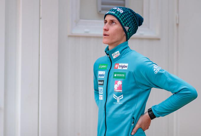 Peter Prevc bo v Oberstdorfu branil naslov svetovnega prvaka izpred dveh let na letalnici na Kulmu. | Foto: Sportida