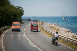 Po obalni cesti med Koprom in Izolo z avtomobilom le še do ponedeljka