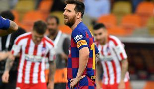 Messi težko prenesel poraz proti Oblaku #video