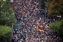 protesti Chemnitz Nemčija