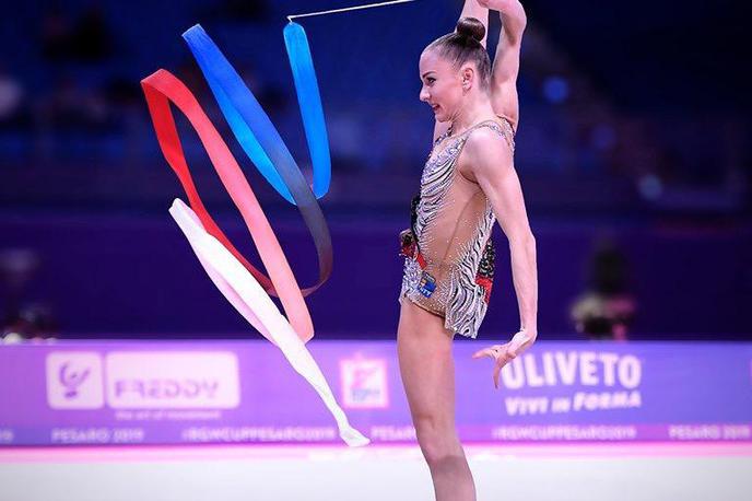 Jekatarina Vedenejeva | Jekaterina Vedenejeva (Tim) je nova državna prvakinja v ritmični gimnastiki. | Foto osebni arhiv