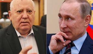 Mihail Gorbačov obračunal z Vladimirjem Putinom