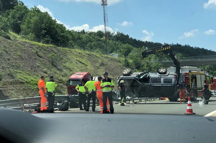 prometna nesreča primorska avtocesta | Fotografija je simbolična. | Foto bralka