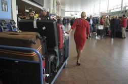 Na bruseljskem letališču zaradi stavke obstalo 20 tisoč kosov prtljage