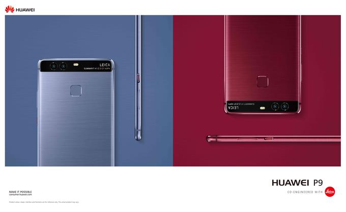 Novi barvni različici pametnega telefona Huawei P9 | Foto: Huawei