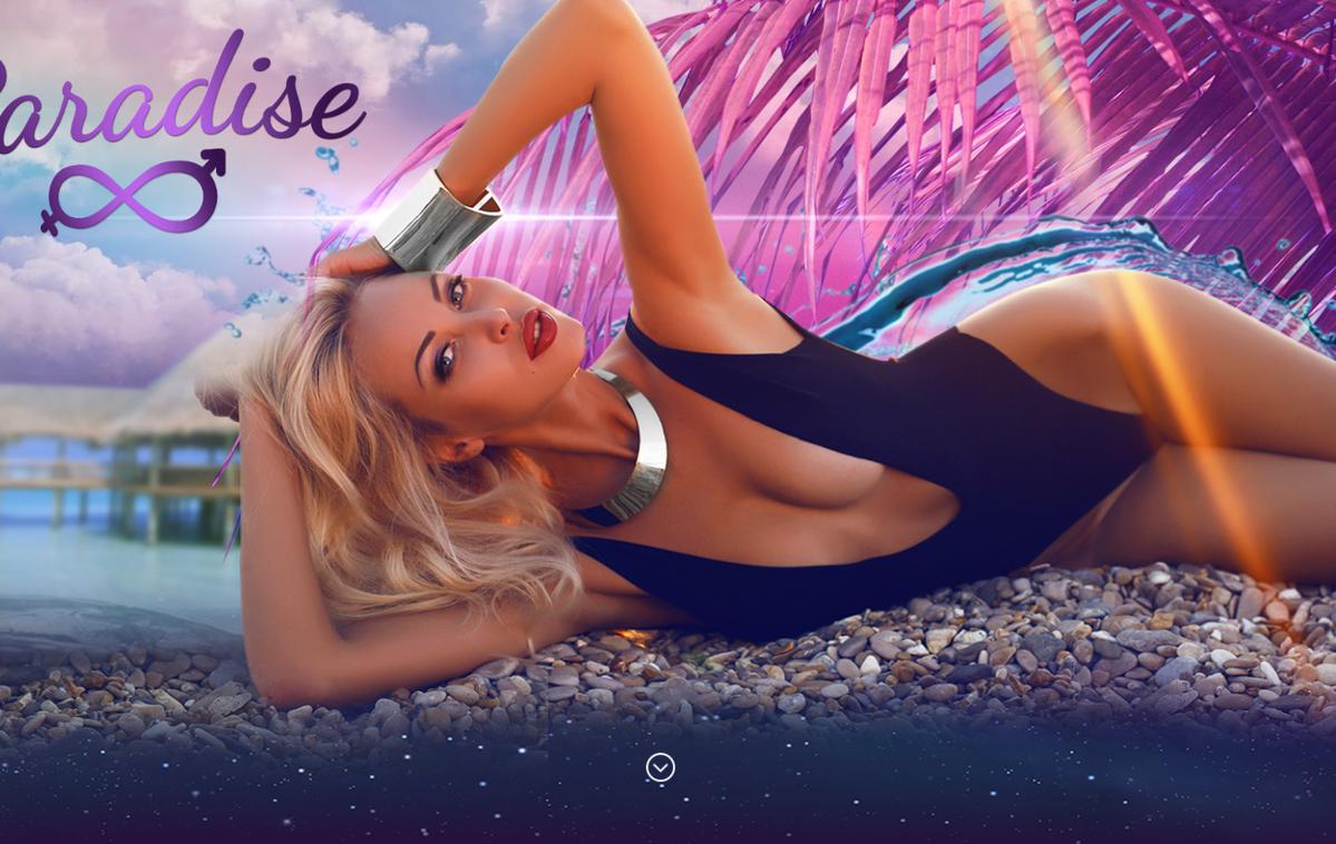 Spletna stran salona erotičnih masaž Paradise