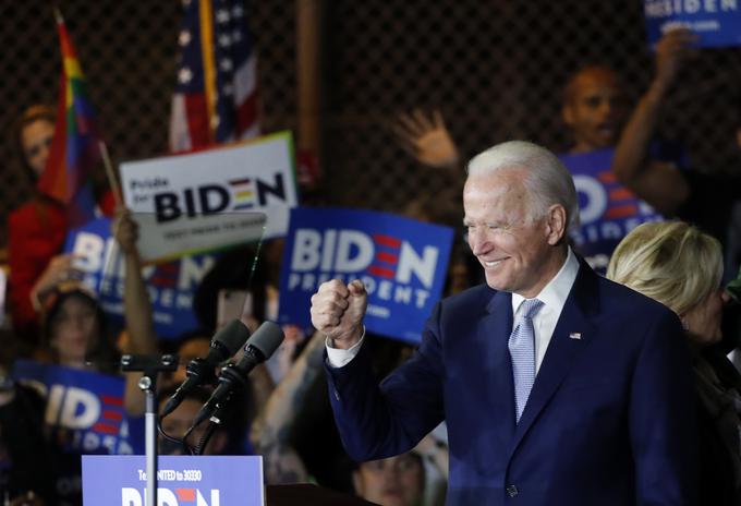 Nekdanji podpredsednik ZDA Joe Biden se bo jeseni na volitvah pomeril z Donaldom Trumpom. | Foto: Reuters