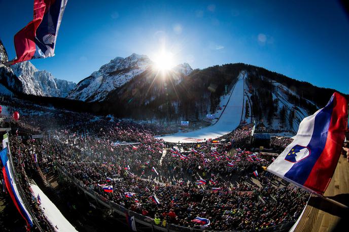 Planica splošna | Planica bo gostila dva velika dogodka, naslednje leto svetovno prvenstvo v poletih, leta 2023 pa svetovno nordijsko prvenstvo. | Foto Vid Ponikvar