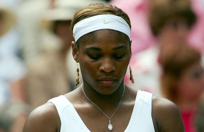 Kot kaže, se je Serena takrat v slačilnici zlomila. | Foto: Guliverimage/Getty Images