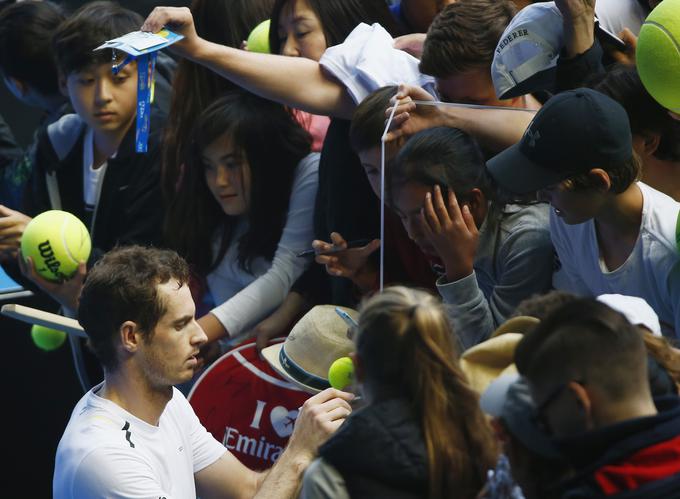Andy Murray prvič v Melbournu nastopa kot prvi igralec sveta. | Foto: Reuters