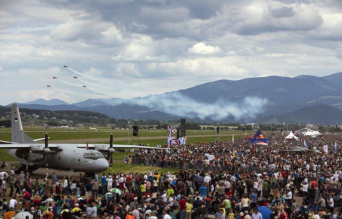 Letalski miting Airpower so v Zeltwegu bienalno prirejali med letoma 1997 in 2013.  | Foto: Red Bull