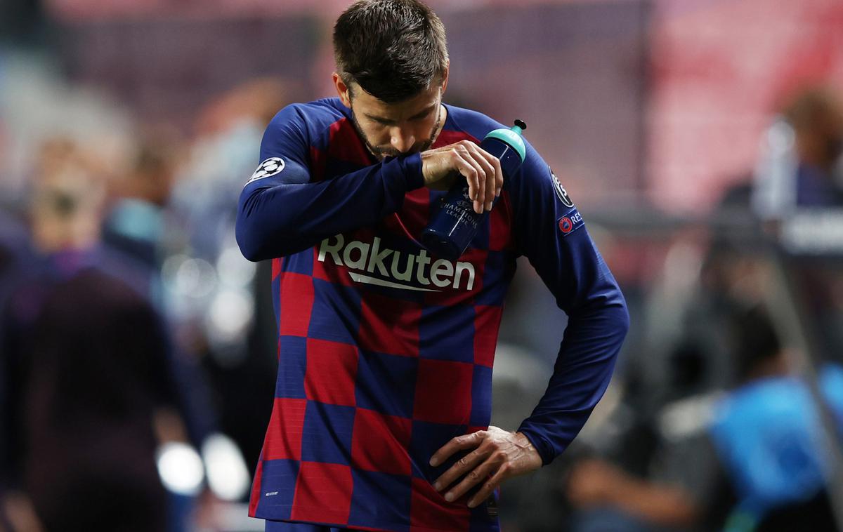 Gerard Pique | Gerard Pique je pripravljen, če bi to Barceloni prineslo boljši jutri, tudi zapustiti Camp Nou. | Foto Reuters