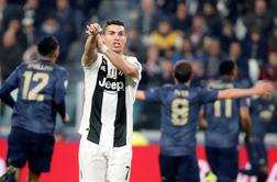 Ronaldov Juventus zadnji med največjimi, ki je padel