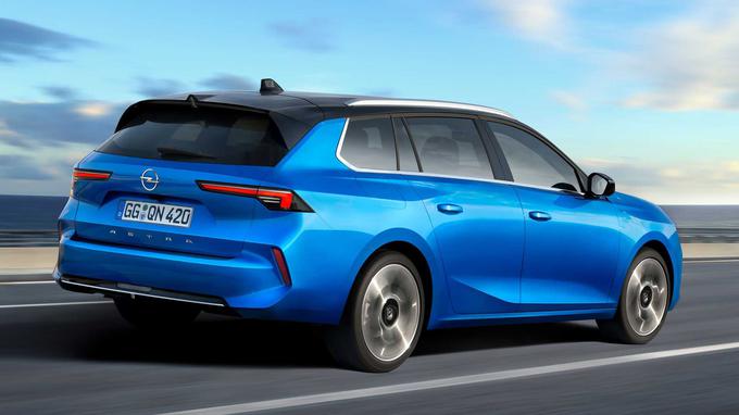 Karavan bo tisoč evrov dražji od kombilimuzine. | Foto: Opel