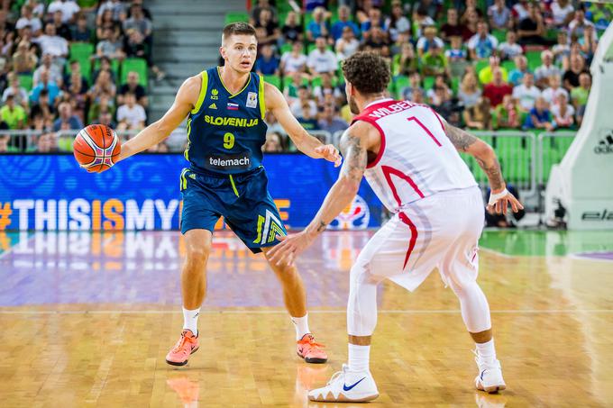 Blaž Mesiček je eden tistih mlajših košarkarjev, ki je opozoril nase. | Foto: Žiga Zupan/Sportida