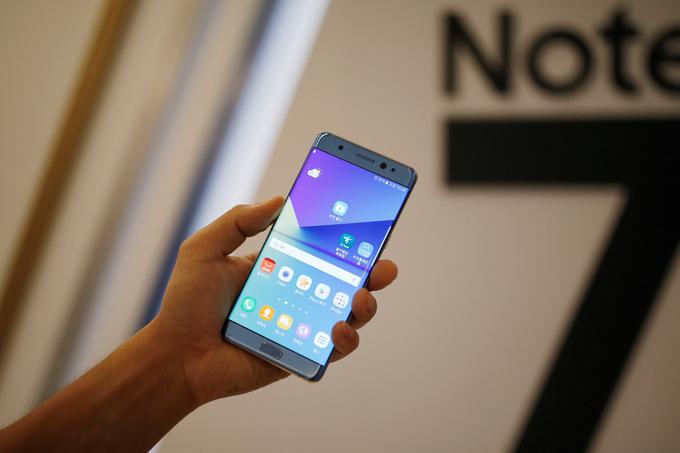 Pametni telefon Samsung Galaxy Note7 | Foto: Reuters