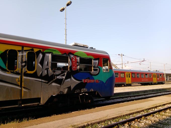 Nokia 5.1, posneto z, vlak | Foto: Srdjan Cvjetović