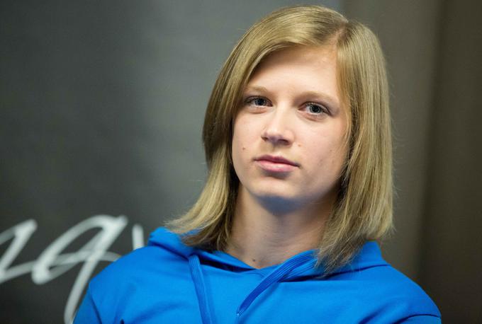 Najboljša slovenska atletinja leta 2016 je Tina Šutej. | Foto: Vid Ponikvar
