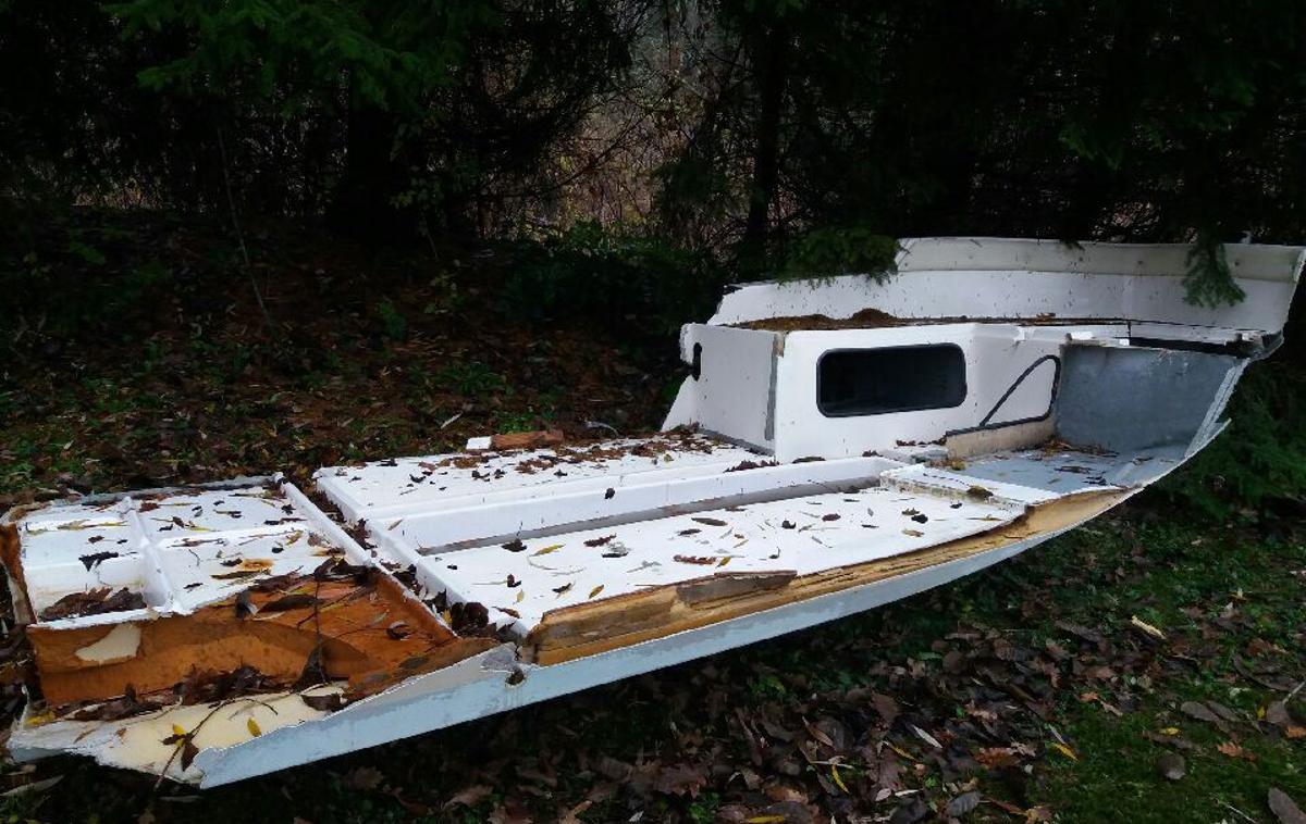 Odpadni čoln | Foto Osebni arhiv