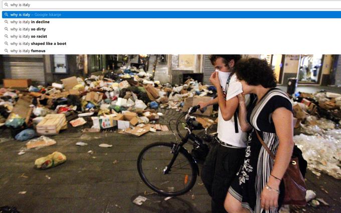 Zakaj je Italija ... v propadanju? ... tako umazana? ... tako rasistična? ... v obliki škornja? ... tako znana? | Foto: Thinkstock