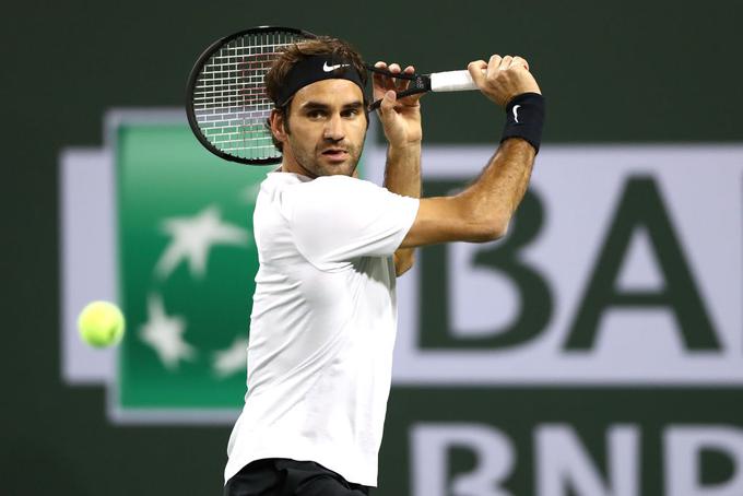 Federer bo prvič na igrišče stopil v sredo, ko bo igral proti Miši Zverevu. | Foto: Guliverimage/Getty Images