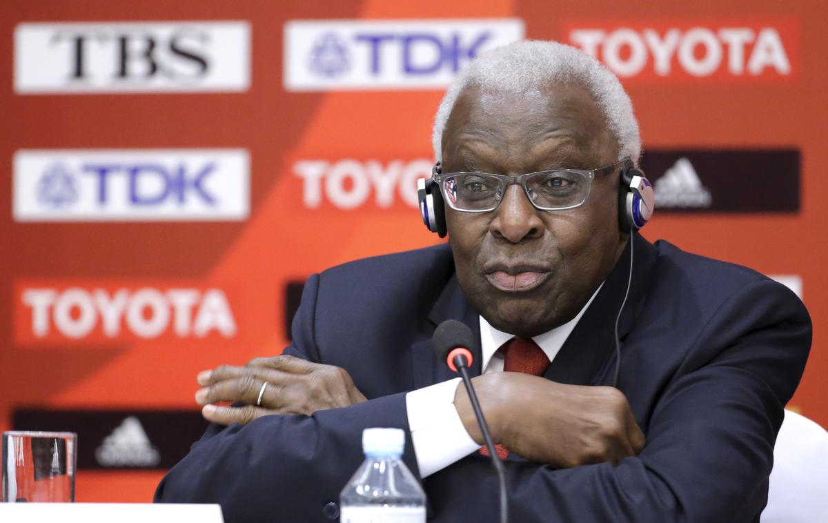 Lamine diack | Lamine Diack je v vlogi predsednika Mednarodne atletske zveze IAAF med letoma 1999 in 2015 svetovno atletiko pripeljal na najnižjo točko v zgodovini tega športa. | Foto Reuters