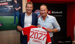 Einhell Germany AG podaljšuje partnerstvo s  FC Bayern