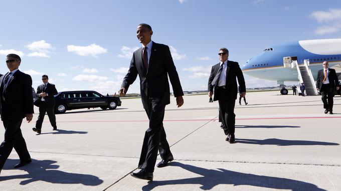 Obama je za ponovno izvolitev pred štirimi leti porabil vrtoglavih 639 milijonov evrov. | Foto: Reuters