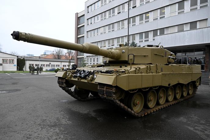Leopard | Ukrajina je Nemčijo že večkrat prosila za tanke, a so v Berlinu vztrajno ponavljali, da se za to ni odločila še nobena zahodna država. | Foto Reuters