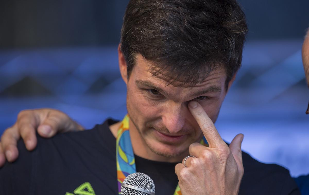 Peter Kauzer sprejem Hrastnik Rio 2016 | Foto Matej Leskovšek