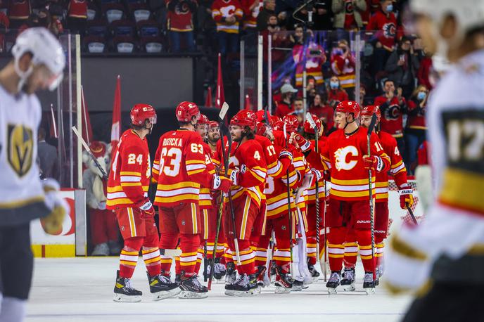 Calgary Flames | Calgary je s kar 6:0 odpravil Vegas. | Foto Guliverimage