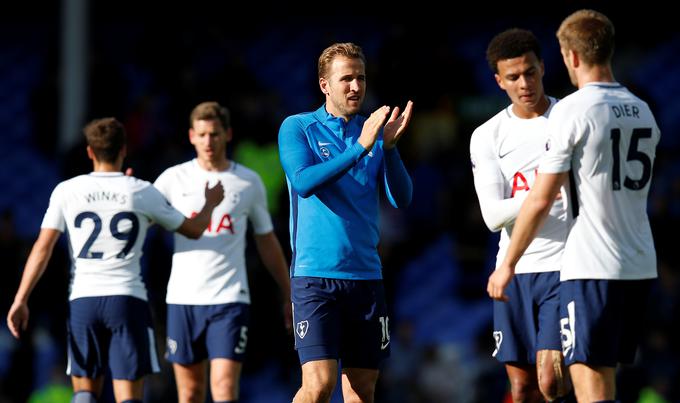 Tottenham je konec tedna premagal Everton in samozavestno pričakuje nemškega velikana. | Foto: Reuters