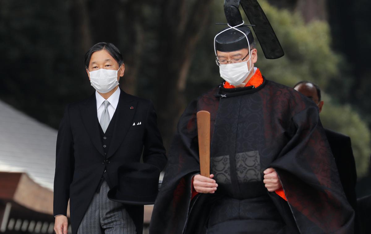 Japonski cesar Naruhito | Foto Reuters