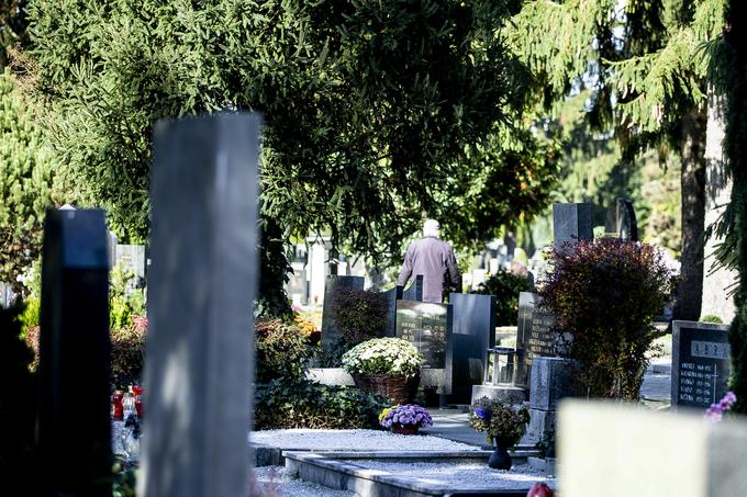 Najemnikom priporočajo, da svojo zasebno lastnino, ki jo imajo na grobovih v obliki nagrobnih obeležij, kot so spomeniki, robniki, krovne plošče, vaze, svečniki in aranžmaji, zavarujejo pri zavarovalnici. | Foto: Ana Kovač