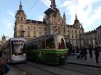 Graz, mestni prevoz, tramvaj