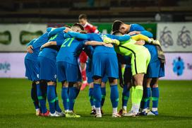 Slovenija : Rusija, slovenska nogometna reprezentanca do 21 let