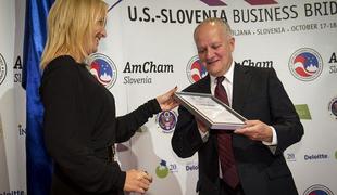 Joseph A. Mussomeli postal častni član Ameriške gospodarske zbornice v Sloveniji