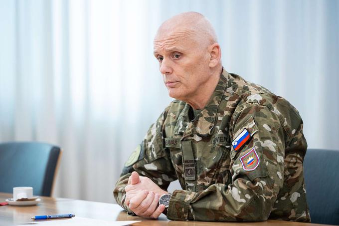 Robert Glavaš, načelnik generalštaba Slovenske vojske | Foto: STA/Katja Kodba