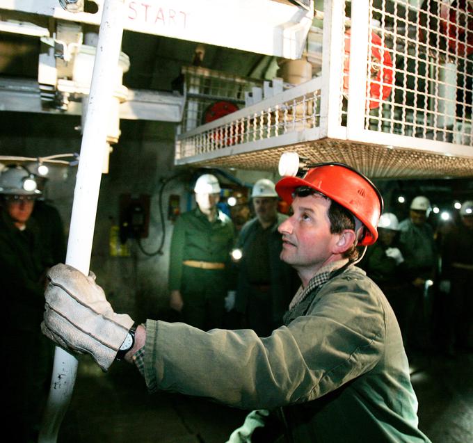 rudarji, Premogovnik Velenje | Foto: STA ,