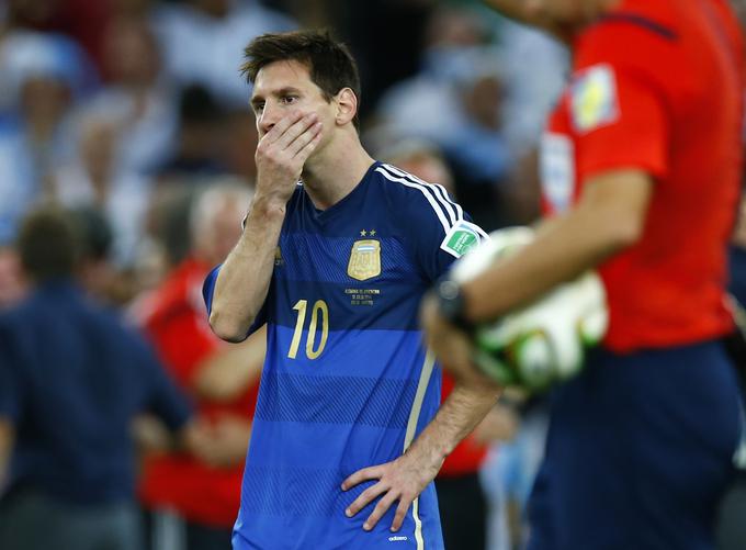 Ob tretjem nastopu na svetovnih prvenstvih je Argentino popeljal do finala, a nato spet doživel razočaranje. | Foto: 