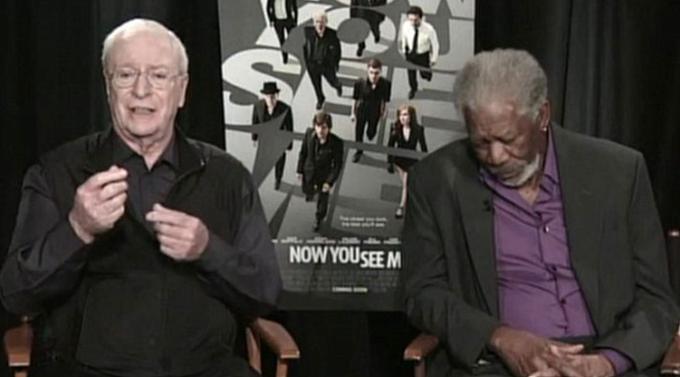 Morgan Freeman se med intervjujem ni pustil motiti. | Foto: Daily Mail